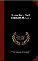 Roster, Forty Sixth Regiment, M.V.M. ..