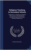 Religious Teaching in Secondary Schools