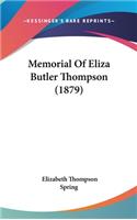 Memorial Of Eliza Butler Thompson (1879)