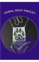 Tribal Wolf Amulet: 2 Drop Peyote Stitch