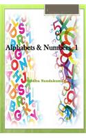 Alphabets and Numbers Picture Book