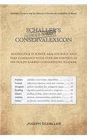 Schaller's Politically Incorrect Conservalexicon