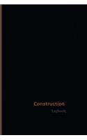Construction Log (Logbook, Journal - 120 pages, 6 x 9 inches)