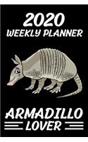2020 Weekly Planner Armadillo Lover