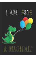 I AM 38 and Magical !! Dragon Notebook