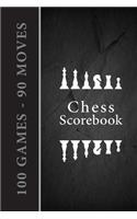 Chess Scorebook - 100 Games - 90 moves