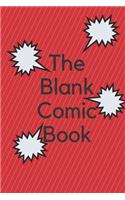 Blank Comic Book Notebook / Draw Your Own Comic Book: Let you and your adorable Kids Create their Own Story, Comics & Graphic Novels: Blank Comics SketchBook, 100 pages 6*44