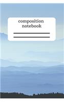 Composition Notebook: Simple Notebook - Take Note - Journal - Diary - Gift (110 Pages, Lined, 6 x 9)