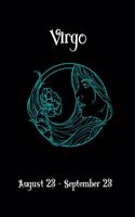Virgo Notebook: This simple lined notebook/journal is customized for just Virgo!