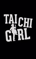 Tai Chi Girl: 6x9 TAI CHI - dotgrid - dot grid paper - notebook - notes