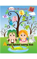 Animal Alphabet Coloring Book