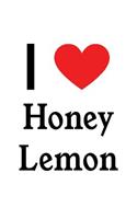 I Love Honey Lemon: Honey Lemon Designer Notebook