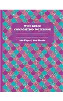 Wide Ruled Composition Notebook