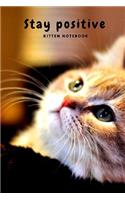 Kitten Notebook