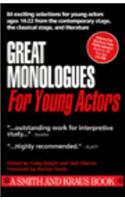 Great Monologues for Young Actors