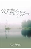 For The Remembering