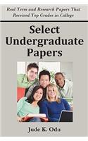 Select Undergraduate Papers