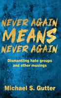 Never Again MEANS Never Again