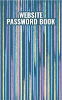 Website Password Book: Internet Password Organizer