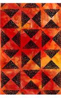 Bullet Journal Notebook Triangles with Dots Pattern 5