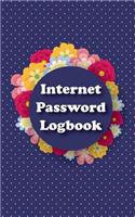 Internet Password Logbook