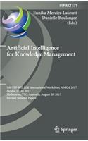 Artificial Intelligence for Knowledge Management