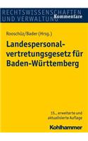 Landespersonalvertretungsgesetz Fur Baden-Wurttemberg
