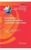 Information Security Education Across the Curriculum