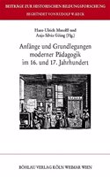 Anfange Und Grundlegungen Moderner Padagogik Im 16. Und 17. Jahrhundert