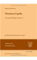 Martianus Capella, de Nuptiis Philologiae Et Mercurii