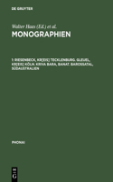 Monographien, 1, Riesenbeck, Kr[eis] Tecklenburg. Gleuel, Kr[eis] Köln. Kriva Bara, Banat. Barossatal, Südaustralien