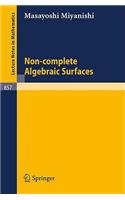 Non-Complete Algebraic Surfaces
