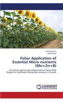 Foliar Application of Essential Micro Nutrients (MN+Zn+b)