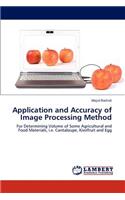 Application and Accuracy of Image Processing Method