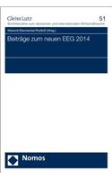 Beitrage Zum Neuen Eeg 2014