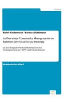 Aufbau eines Community Managements im Rahmen der Social-Media-Strategie