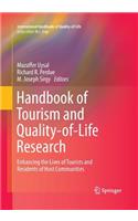 Handbook of Tourism and Quality-Of-Life Research