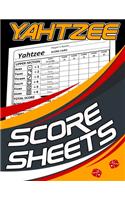 Yahtzee Score Sheets