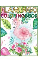 Flamingo Coloring Book For Kids