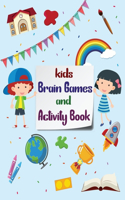 Kids Brain Games and Activity Book