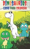 Dinosaurios Libro Para Colorear: 50 Páginas de Colorear Dinosaurios Completamente Únicas para Niños de 4 a 8 Años - Gran Regalo para los Amantes de los Dinosaurios Niños y Niñas