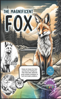 Magnificent Red Fox: An Early Learning Wildlife Book for Kids K-12: Educational Coloring Book