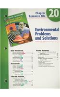 Holt Science & Technology North Carolina Grade 6 Chapter 20 Resource File: Environmental Problems and Solutions