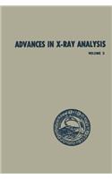 Advances in X-Ray Analysis