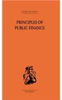 Principles of Public Finance