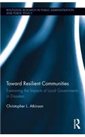 Toward Resilient Communities