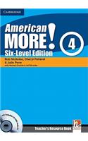 American More! Six-Level Edition Level 4 Teacher's Resource Book with Testbuilder CD-Rom/Audio CD: Six-Level Edition