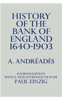 History of the Bank of England