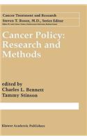 Cancer Policy: Research and Methods