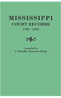 Mississippi Court Records, 1799-1835